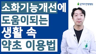 만성소화불량, 역류성식도염에 좋은 생활 속 약초이용법과 생활관리법 및 한약