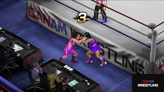 Did SYN just commentate his Title Victory? CanAm Wrestling Y2E20 12/31/21 ft. DezziPlayz & SYN