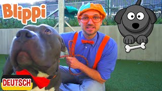 Blippi besucht das Tierheim | Kinderlieder und Cartoons | Blippi | Moonbug Kids Deutsch