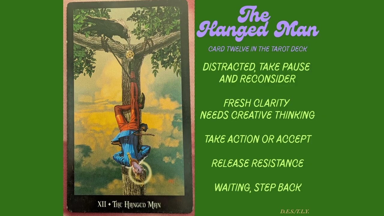 The Hanged Man Tarot Card - meaning