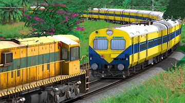 WDS6AD SHUNT MEMU EXPRESS TRAIN | BUMPY RAILROAD | Train Simulator | Railworks 3 | NTG GAMING