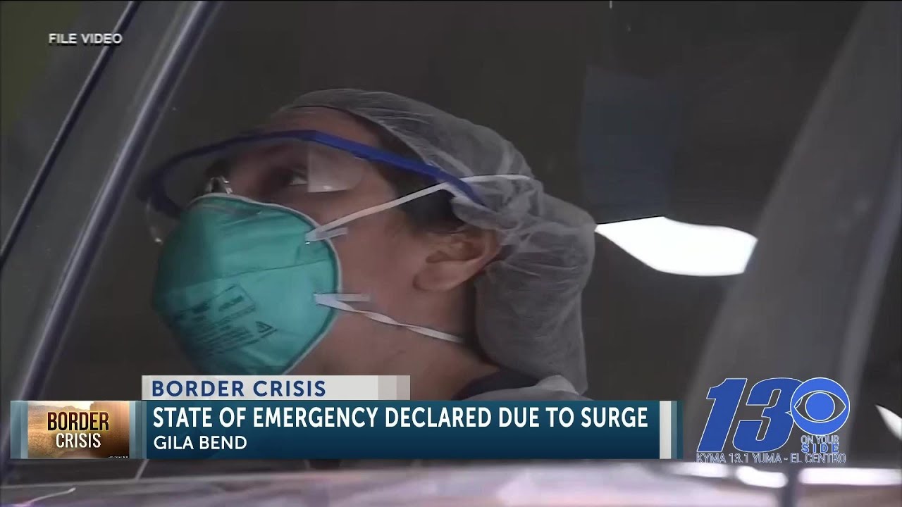 Gila Bend calls ‘state of emergency’ over migrant arrivals - YouTube
