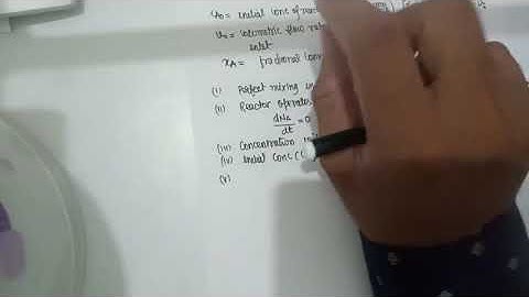 Lecture 39 Mixed Flow Reactor