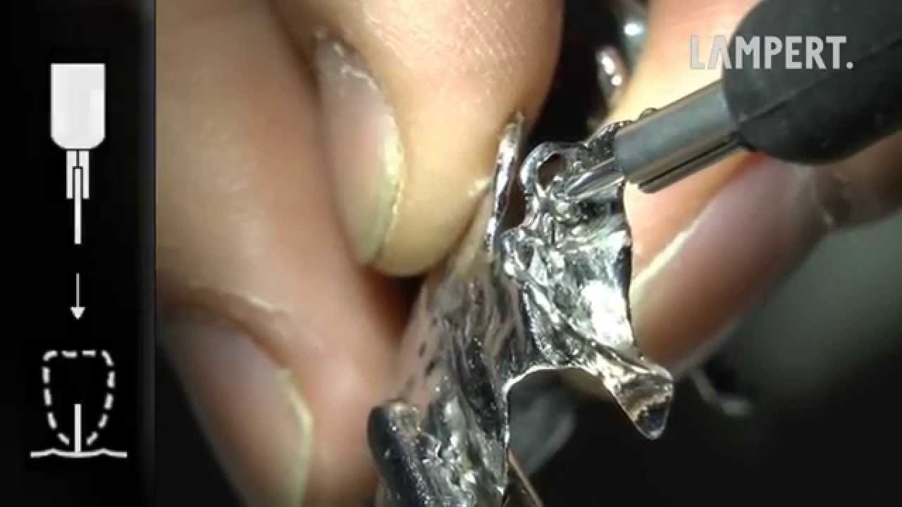 PUK dental welding - retention welding mode II Retentionsschweißmodus