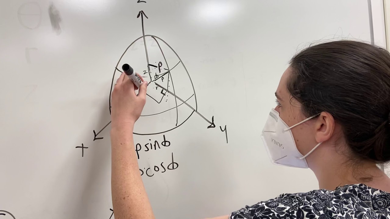 Finding the Jacobian for polar, cylindrical, and spherical coordinate