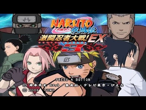 Naruto shippuden gekitou ninja taisen EX 3 longplay