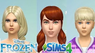 Evcilik Tv Sims 4 Oyunu Frozen Karlar Ülkesi Kraliçe Elsa Prenses Anna