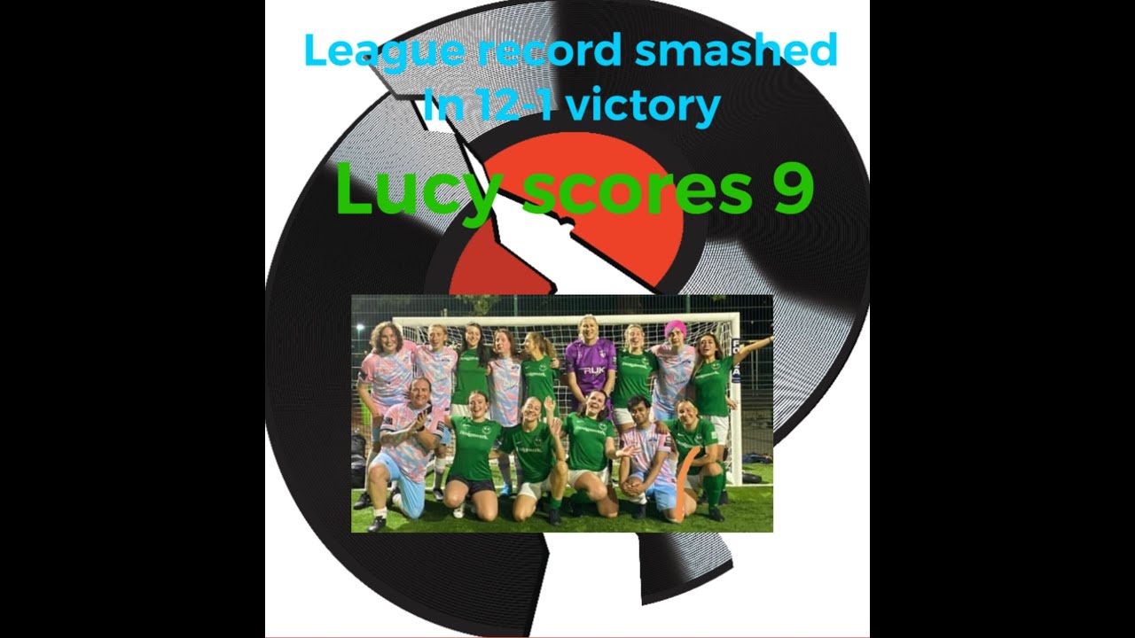 Lucy Bags a triple hat trick!!!!!! All the goals from our 121 victory