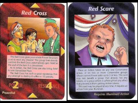 ILLUMINATI CARD GAME starter deck list ILLUMINATI CARD GAME starter deck list
