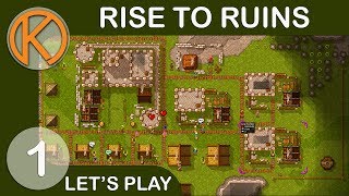 Rise To Ruins Full Release | RIMWORLD MEETS TOWER DEFENSE - Ep. 1 | Lets Play Rise To Ruins Gameplay