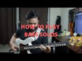 How to play bass solos  pentatonic scale substitutions