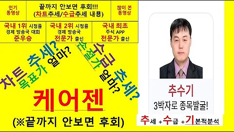 케어젠(214370) 추수기(추수) 전문가 종목 분석