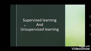 Supervised learning และ UnSupervised learning และAI คืออะไร