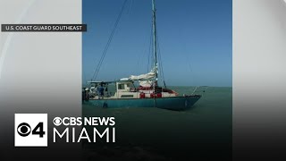 Two people rescued from disabled sailboat left adrift off Key West for 2 days, U.S. Coast Guard says