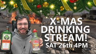 26th Dec 4pm GMT Drinking Stream Announcement!