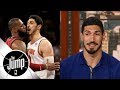 Enes Kanter reveals what he thought when he went face-to-face with LeBron James | The Jump | ESPN