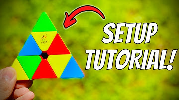 How I SETUP My Pyraminx Hardware | Yuxin Little Magic Pyraminx M - Setup Tutorial!