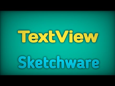 Visualização de texto no Sketchware