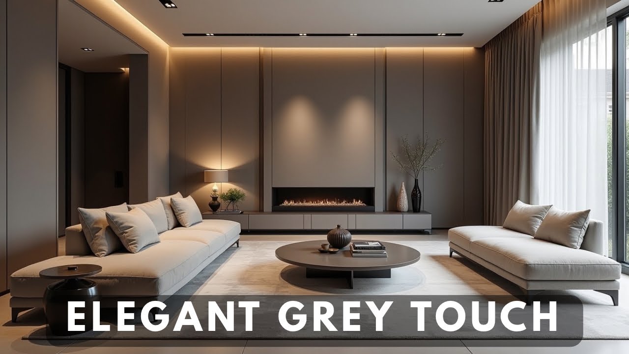 Designing Luxury with Grey | Minimal Yet Stunning - YouTube
