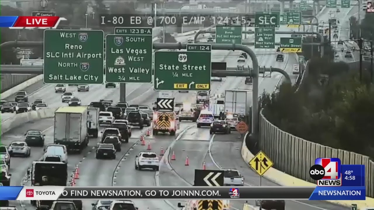 Crash causes major delays on I-80 - YouTube