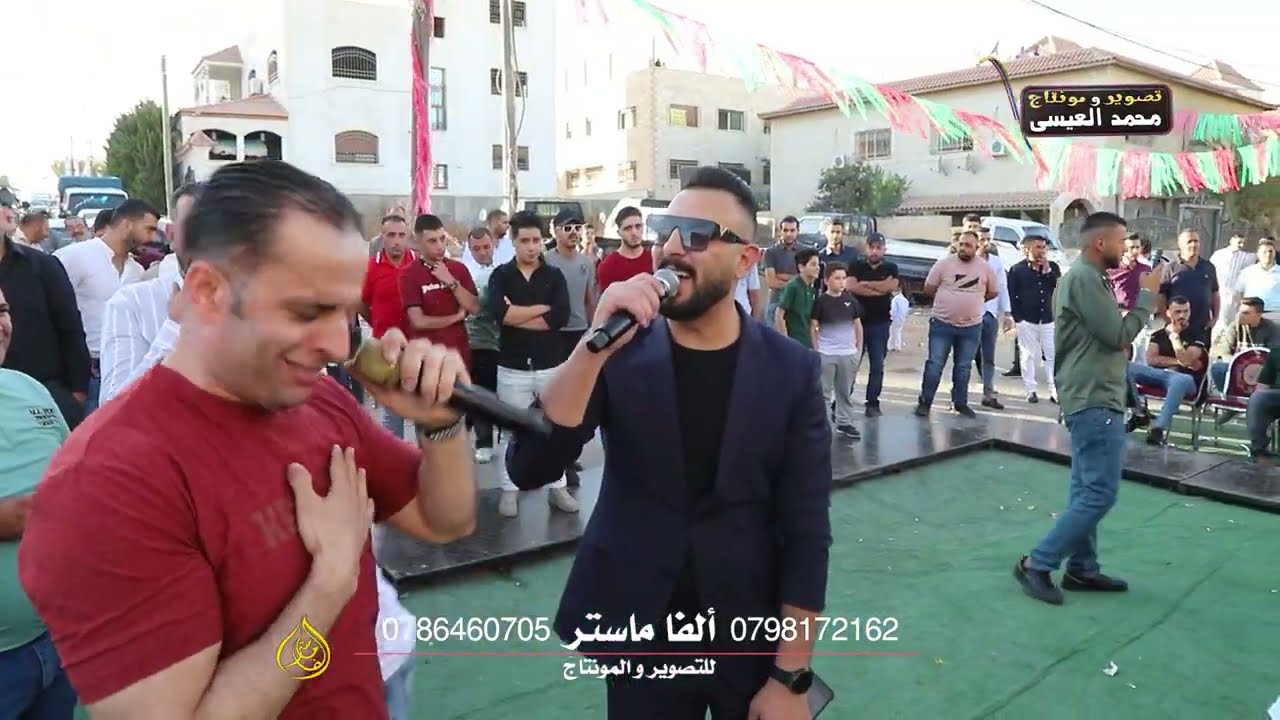 وصلة مجوز مع الفنان شرحبيل و فادي القيصر مجوز محمد ابو سنينة حفل زفاف يزيد عباس