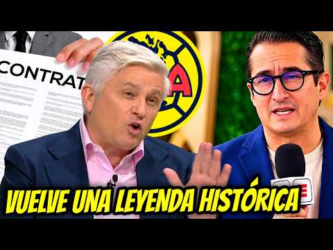 ¡DE REGRESO AL AMÉRICA! 🦅VUELVE UNA LEYENDA HISTÓRICA, PERO UNA FIGURA SE VA DEL CLUB!