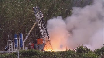 PV 3 Motor Static Hot Fire Test