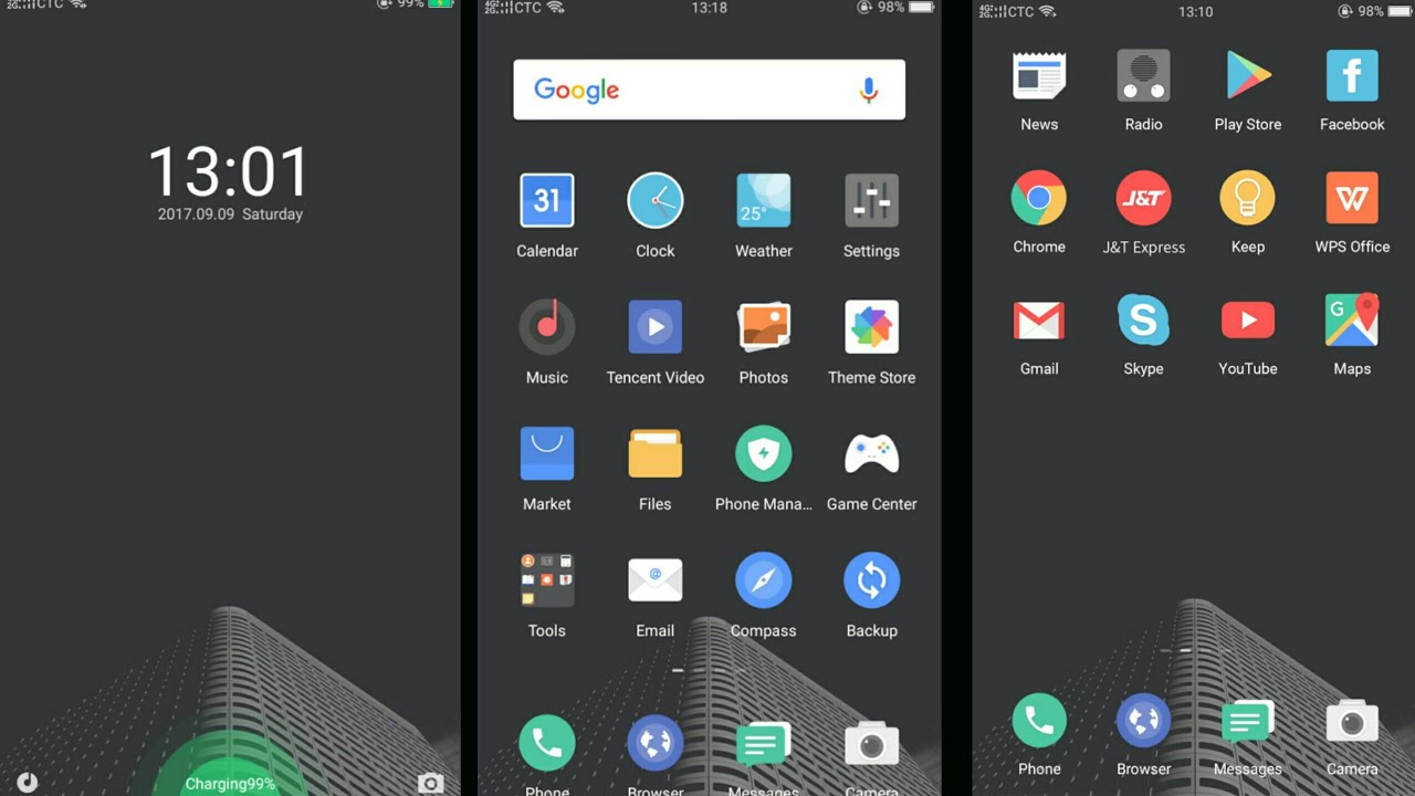 OPPO(Coloros)Theme:Android P