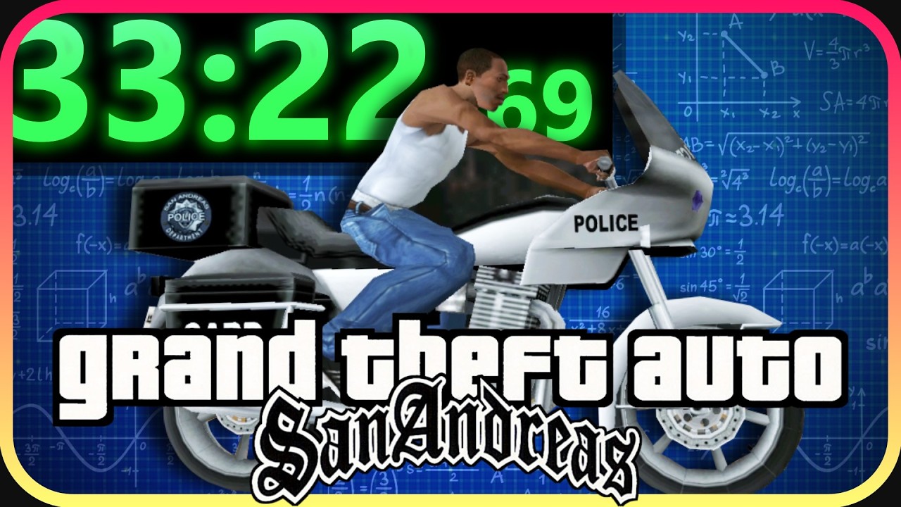 Explicando a Speedrun de GTA SAN ANDREAS de 30 minutos