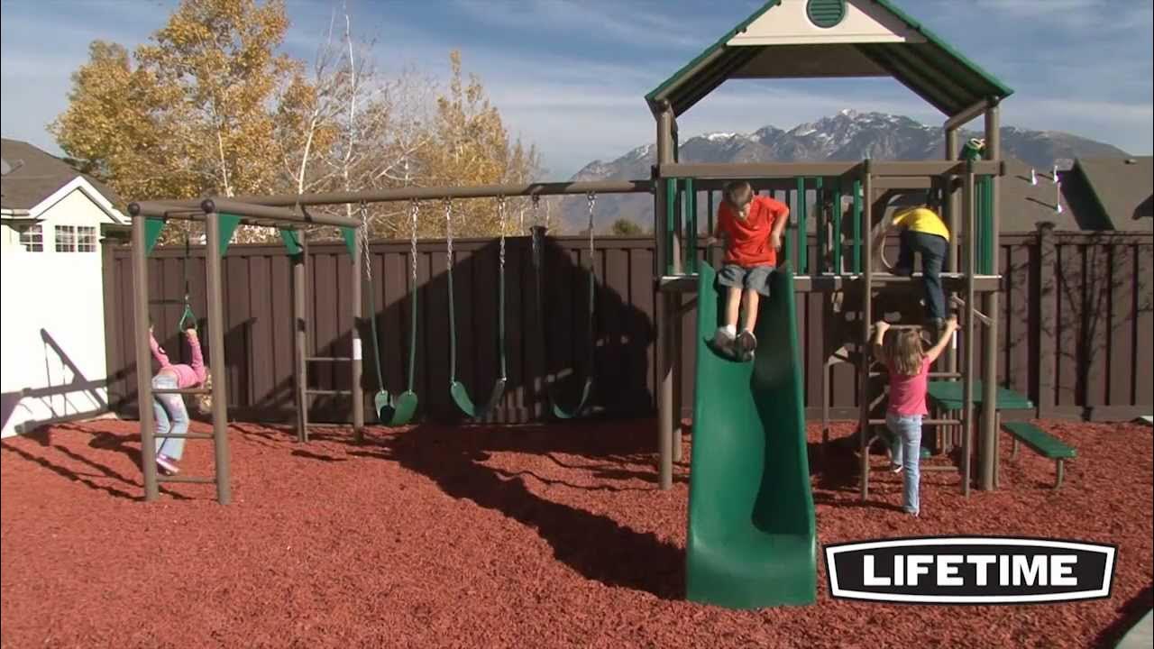 Lifetime Deluxe Playset (Earthtone) YouTube
