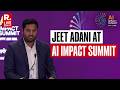 LIVE: Jeet Adani, Director Adani Airports &amp; Adani Digital Labs Speaks At India AI Impact Summit