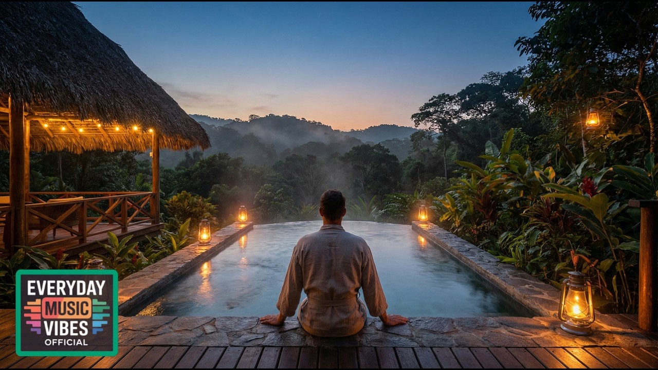 Jungle Spa Evening — Ambient Tropical Chill Instrumental Mix (120 Min) | CHILL MODE | EMVo