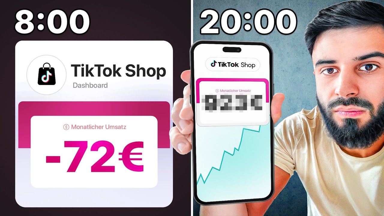 Ich Habe TikTok Shop für 12H Getestet & ...€ Verdient (LIVE)