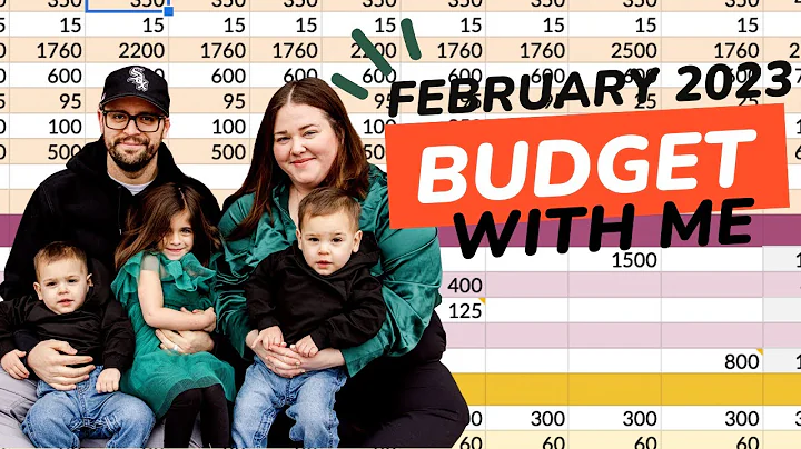 February 2023 Budget with Me / Family of 5 in Indi...