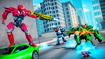 Multi Robot Transform Game New Update 2021 | Tank Robot Transform Wars #1 - Android Gameplay