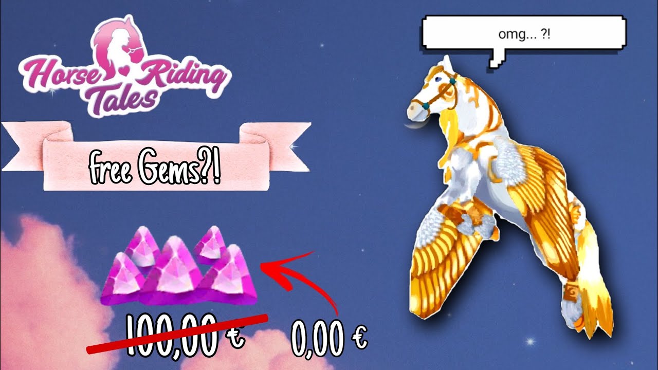 FREE GEMS?!💎 Klappt das wirklich? /Bugtest (Horse Riding Tales) ||Lilly Queen