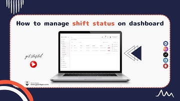 How To Manage Shift Status On Dashboard? -GuardsPro Support Center Video