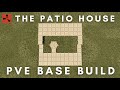 RUST PvE Base Build | The Patio House