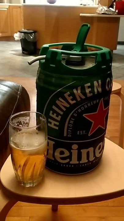 5 liters of Heineken 🍺🍺