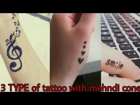 DIY Henna|mehndi Tattoo|Tattoos design|Beautiful Easy Heena Mehndi Designs|Tattoo  Mehndi Design - YouTube