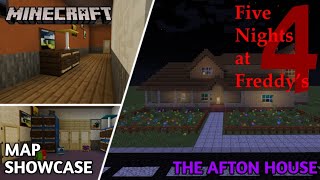 Five Nights at Freddy's 4 | The Afton House | Minecraft Map Showcase