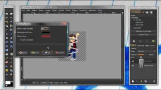 How to make a beam/swirl in GIMP