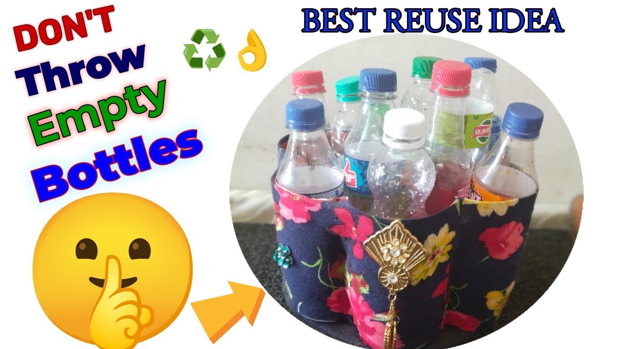 Plastic bottles Reuse/Plastic bottles useful craft ideas/ plastic bottles craft ideas/waste