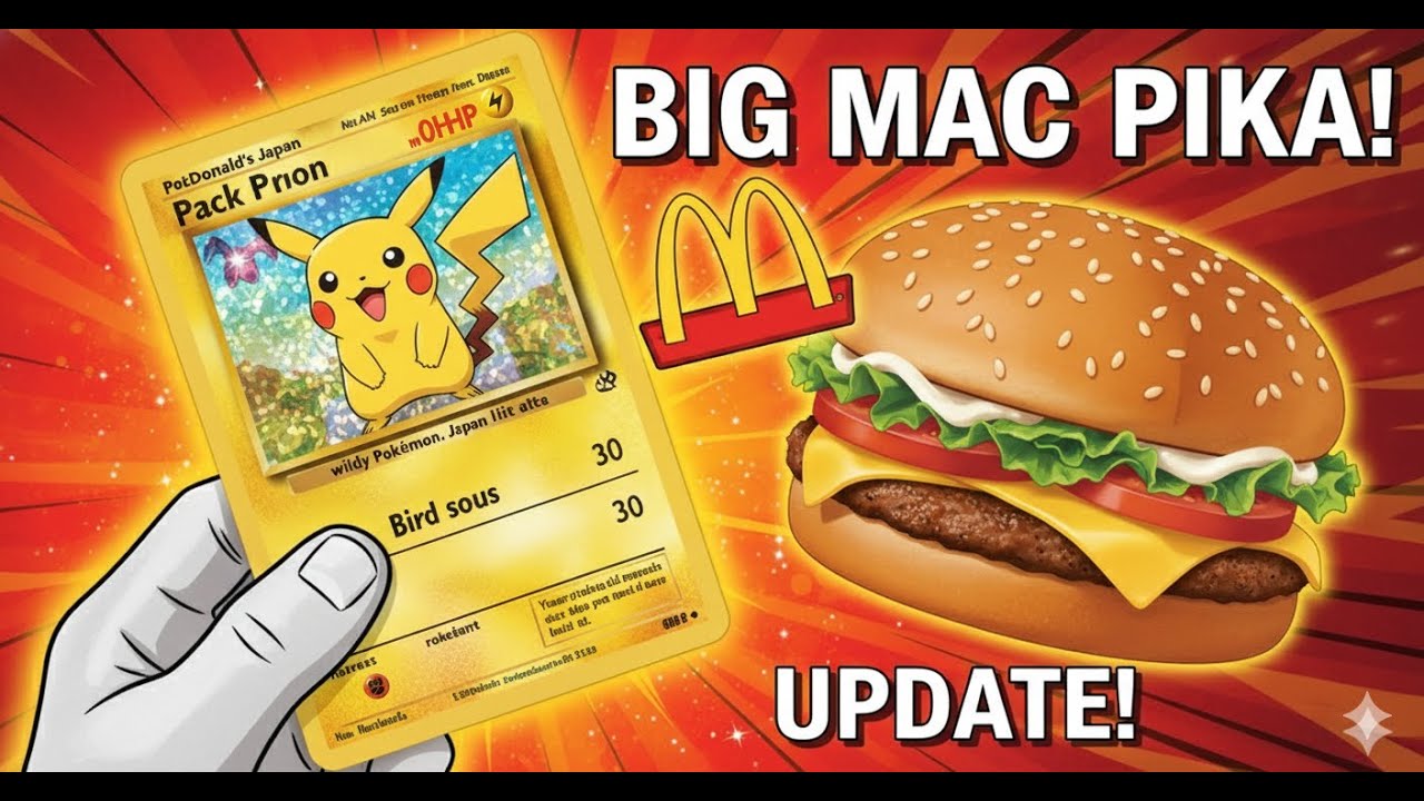 The "Big Mac" Pikachu Follow-Up: It's Still Amaizing