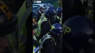 Protests over Henry Nowak murder turn violent
