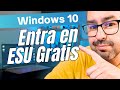 🎥 ¡GRATIS! 🔑 CÓMO ENTRAR AL PROGRAMA ESU Y SALVAR TU WINDOWS 10 HASTA 2026