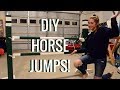 How to make horse jumps! DIY standards, poles, and cups | HUNT COUNTRY EQUESTRIAN