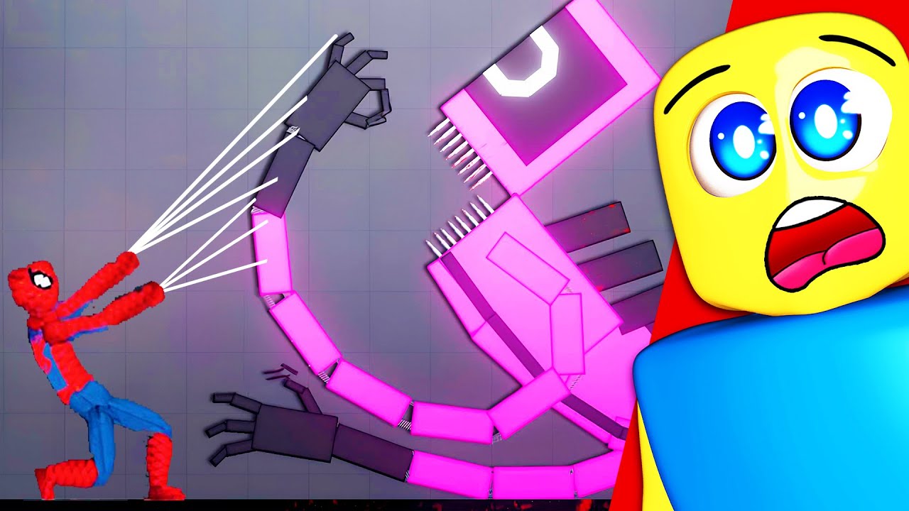 SPIDERMAN vs GIANT SQUID GAME GUARD