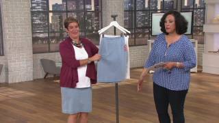 Download Lagu Joan Rivers Denim Slim Skirt on QVC MP3