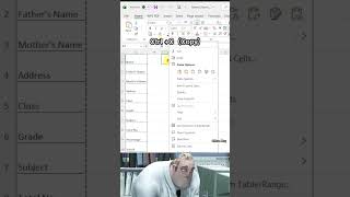 How to Convert Rows to Columns in Excel (Transpose Fast) #exceltips #excelhacks #officehacks